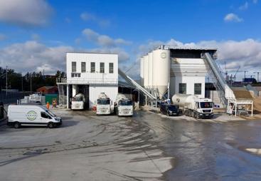 Capital Concrete's new facility in Cricklewood