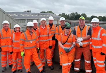 As part of its ongoing net-zero journey, Aggregate Industries has installed solar PVC at its Holland Ward concrete products site near Ashbourne, Derbyshire