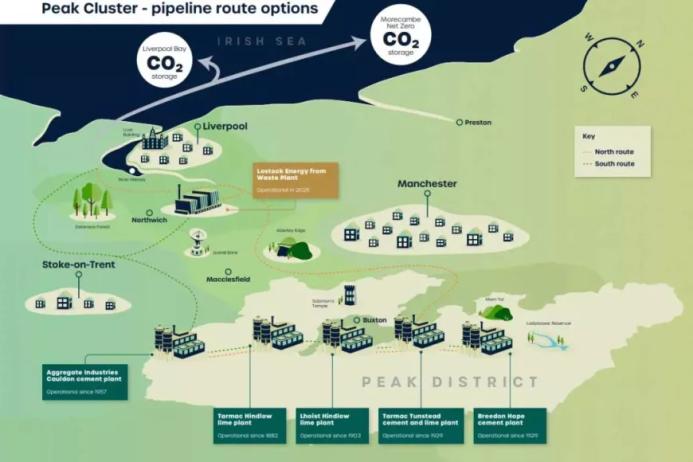 Peak Cluster launch map