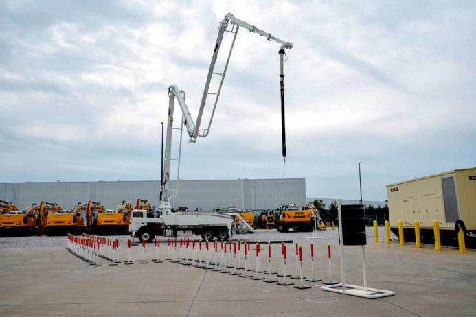 Liebherr Concrete Pump