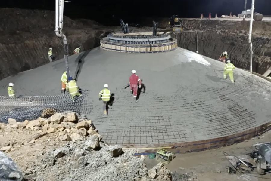 Scottish Wind Farm Success For Aggregate Industries Concrete Connect 8401