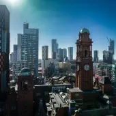 The Manchester skyline